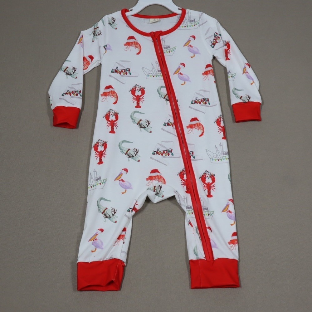 Christmas on the Bayou Baby Zippy - Size 2T